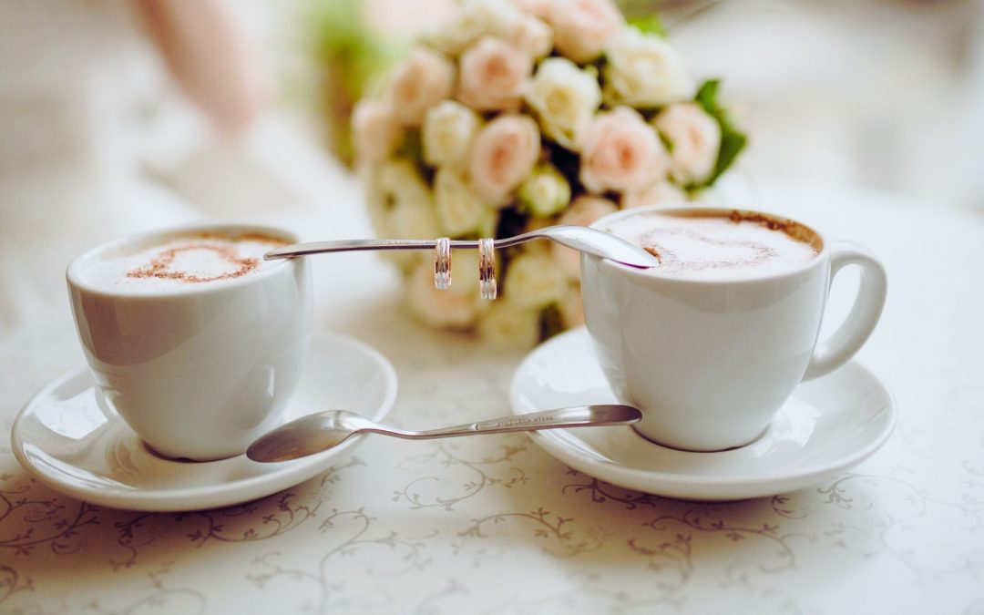 Creating Signature Lattes for Weddings