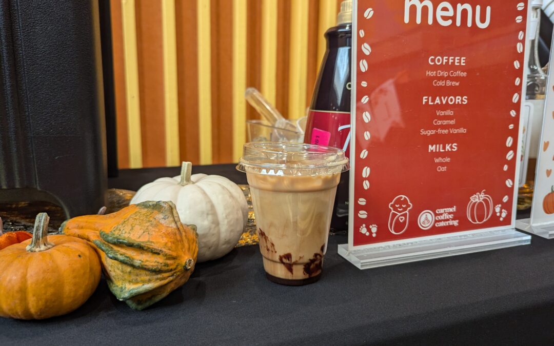 Pumpkin-Themed Coffee Bar for a Baby Shower: Ideas and Inspiration