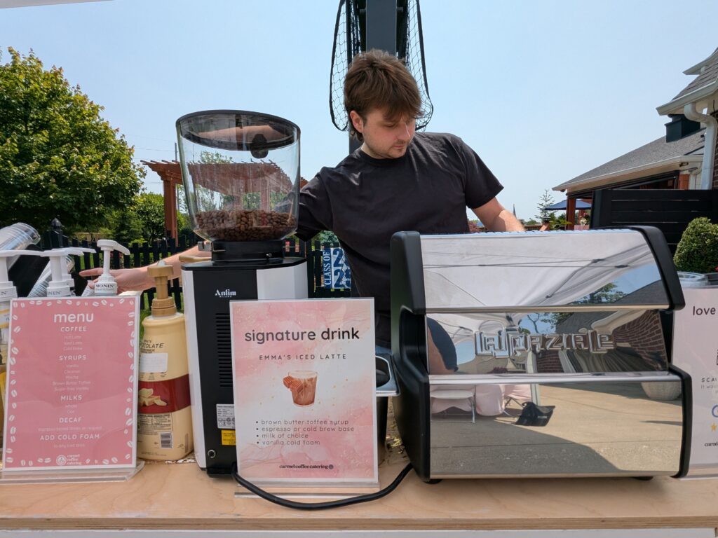 mobile coffee cart carmel indiana