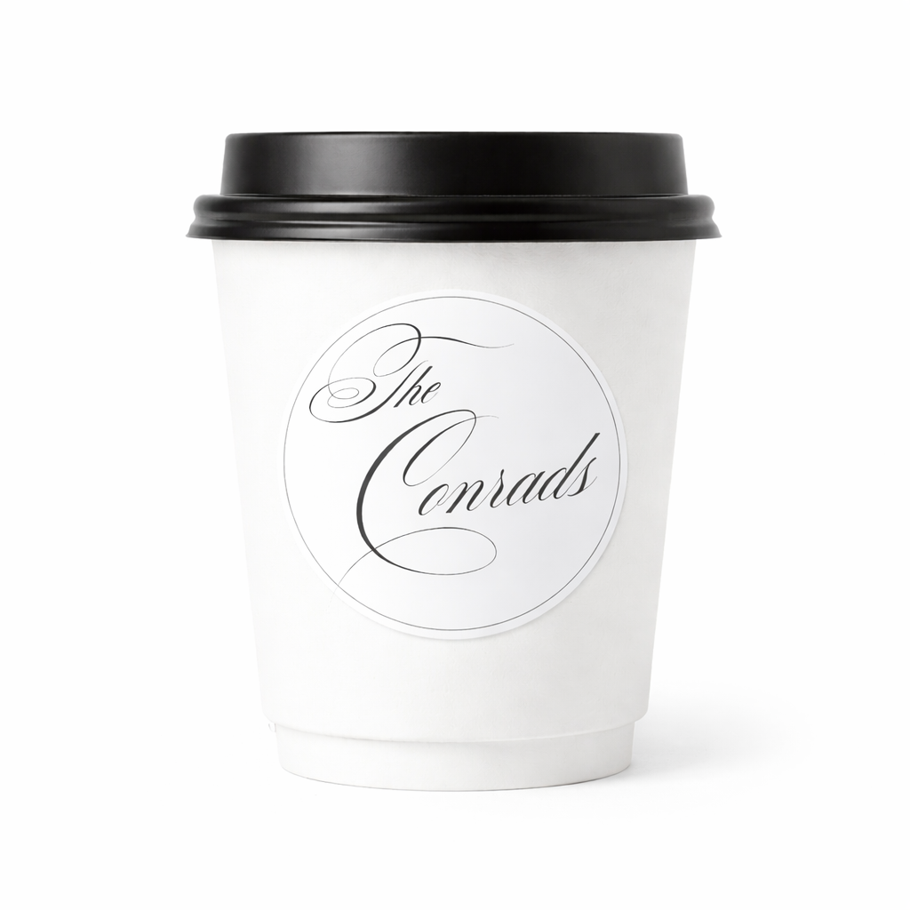 wedding coffee cup mockup