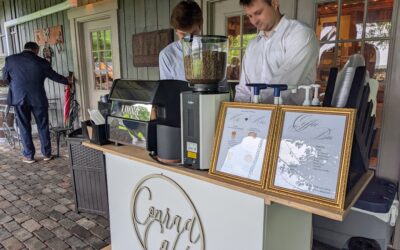Why a Wedding Coffee Bar Made This Lavender Farm Celebration Unforgettable