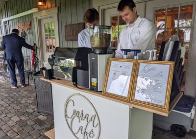 wedding coffee bar indianapolis