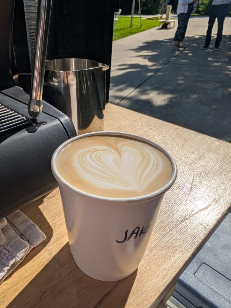 grad party latte bar